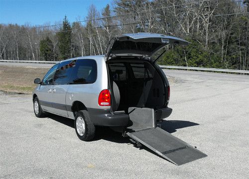 2000 dodge grand caravan rear entry handicap wheelchair van