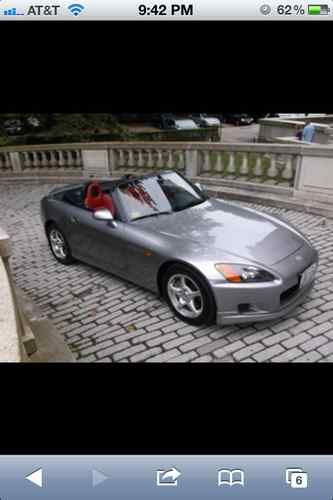 2000 honda s2000 base convertible 2-door 2.0l