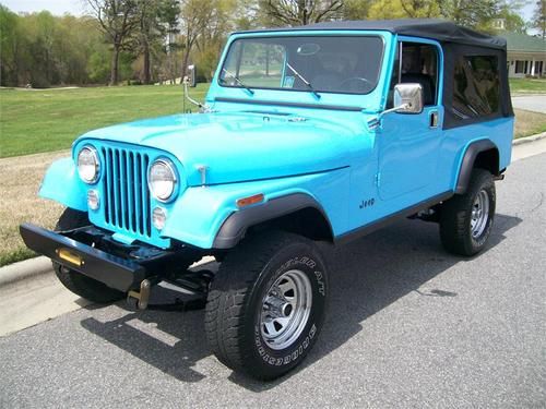 1983 jeep cj8 cj-8 scrambler restored 4x4 6 cylider immaculate, new top, new!!!!