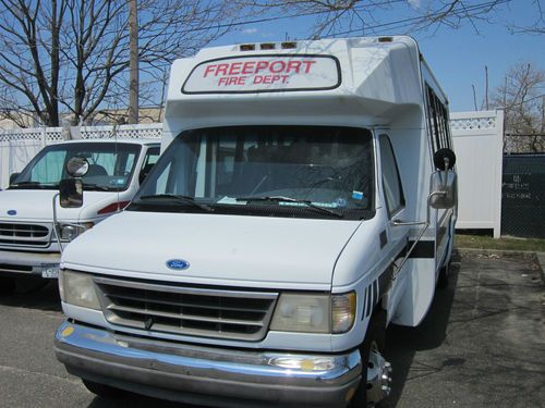 1994 ford e350 small-medium scale transportation/tour bus solid condition