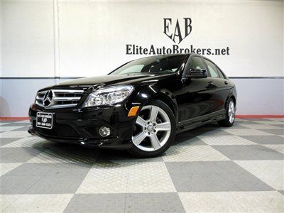 2010 c300 4matic 16k-sport pkg-warranty 02/2014-carfax certified