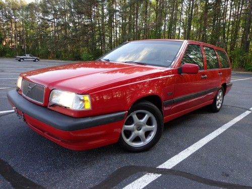 1995 volvo 850 wagon glt 5spd! leather! sunroof! clean! 960 v70 1996 97