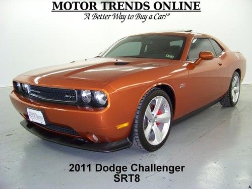 Navigation auto srt8 392 hemi sunroof htd seats 2011 dodge challenger 40k