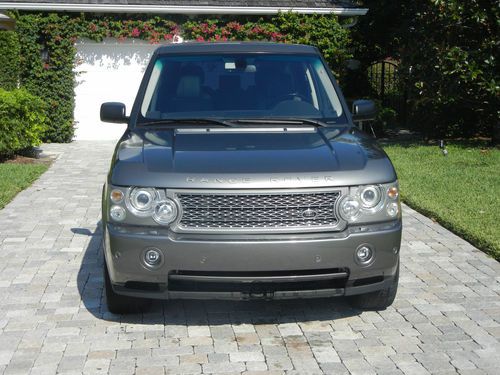 2008 range rover supercharged fully loaded best color must see low miles