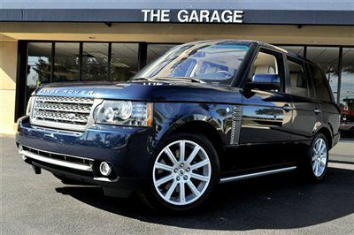 2011 land rover range rover supercharged,vision assist pkg,rear ent sys,logic 7!