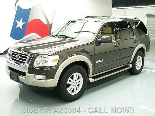 2006 ford explorer eddie bauer 7pass leather dvd 66k mi texas direct auto