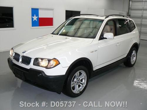 2005 bmw x3 3.0i awd pano sunroof cruise ctrl 53k miles texas direct auto