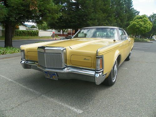 1971 lincoln mark iii continental 7.5l 460 ca car!