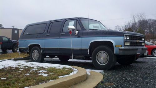 1990 chevrolet suburban rwd big block 454cid 7.4l