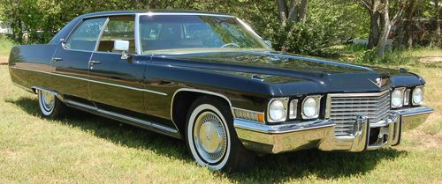 1972 cadillac sedan deville 472 auto, 29k miles, ps pb pw ac cruise tilt loaded