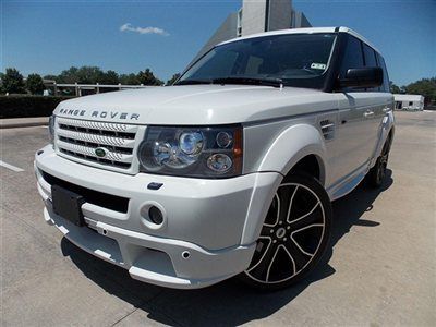 2008 range rover sport hse autobiograpghy style body kit navi rear dvd xenon pdc