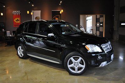 Ml550 m-class 4 dr suv automatic gasoline 5.5l v8 sfi dohc 32v black