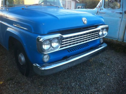 1958 ford truck f100 custom cab y block short bed 1957 1959 1960 original