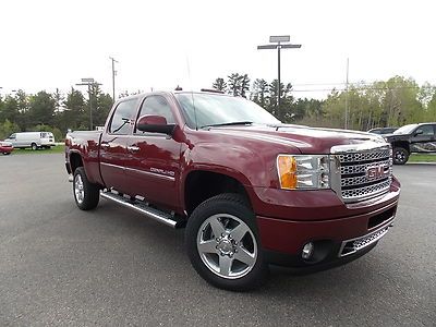 13 gmc sierra 2500hd 4x4 duramax diesel denali nav roof 20" wheels back-up cam