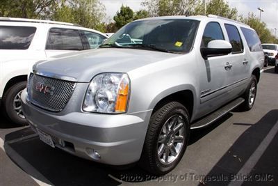 Gmc yukon xl awd 4dr 1500 denali low miles suv automatic vortec 6.2l v8 spi vvt