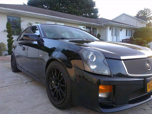 2004 cadillac cts v  (500hp) 412rwhp *flood salvage*