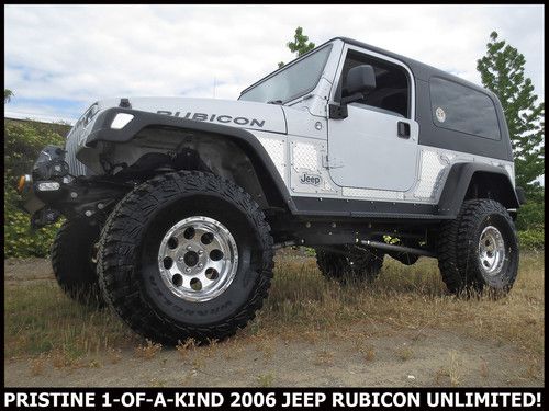 1-of-a-kind 2006 jeep rubicon extended unlimited! thousands $$ in extras 37k mi!