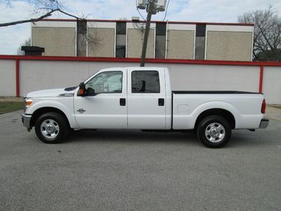 Xlt crew cab diesel 6.7l rear wheel drive tow hitch tow hooks power steering abs