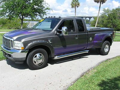 2002 ford f350 excab 7.3 diesel low miles must see lariat