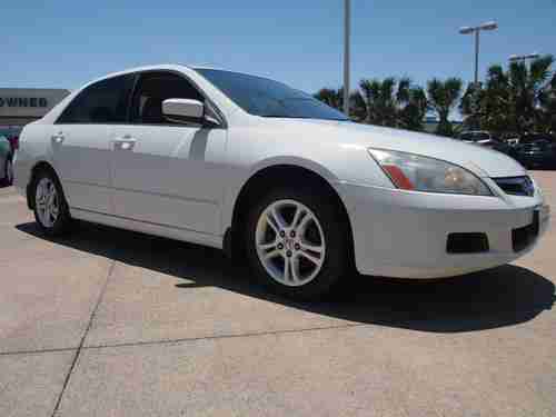 2006 Accord EX w/Leather, Navigation, White 4cyl Sunroof Heated Leather, US $10,000.00, image 9