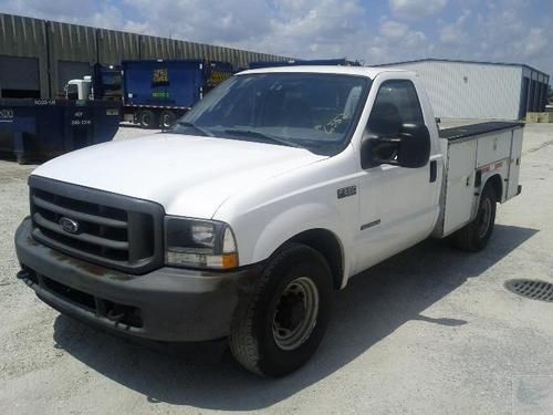 2002 ford f-250 sd xl 2wd 7.3l v8 turbo diesel