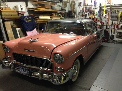 1955 chevrolet bel air base hardtop 2-door 4.3l