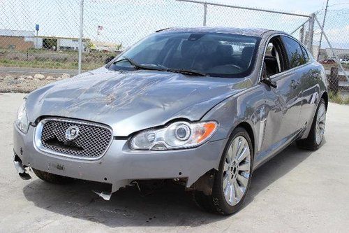 2009 jaguar xf premium luxury salvage repairable rebuilder only 26k miles!!!