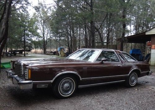 1978 ford thunderbird nice, clean 62,802 miles, 5.0 l brown car automobile