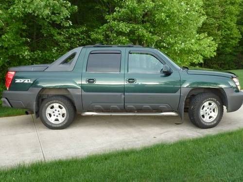 2004 chevrolet avalanche 1500 z71 crew cab pickup 4-door 5.3l  magnaflow, nelson