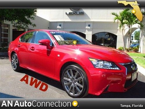 Lexus gs 350 factory certified with navigation  f awd