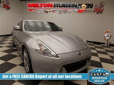 2009 nissan 370z coupe manual low miles 2 dr automatic gasoline 3.7l silver
