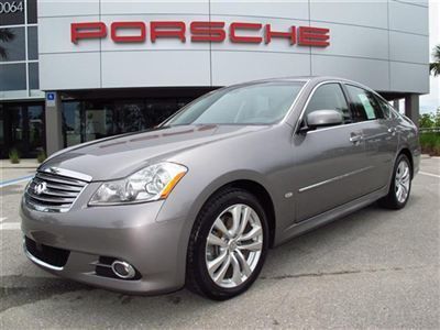 2008 infiniti m45. 1 owner, clean carfax! platinum/black. call 239.225.7601 now!