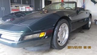 1991 corvette convertible *low miles* factory hard-top