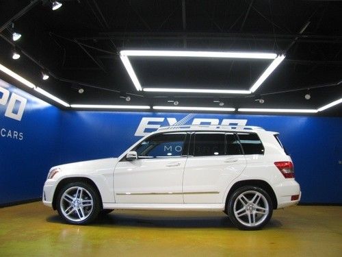 Mercedes-benz glk350 4-matic navigation roof rack amg styling package cd dvd