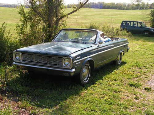 1966 dodge dart convertible