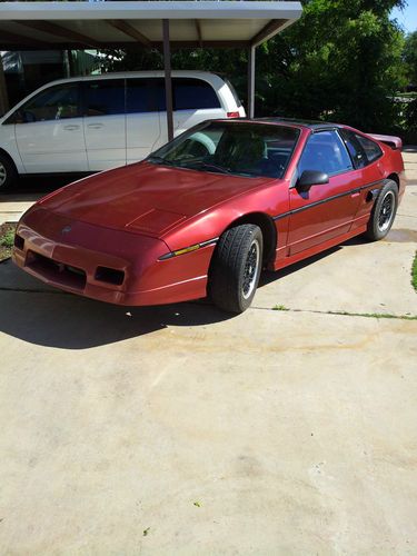 1988 pontiac fiero gt