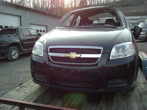 2008 chevy aveo chevrolet 4 door 1 owner make good mail carrier gas saver fixer