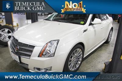 Cadillac cts 3.0l performance low miles 4 dr sedan automatic gasoline 3.0l v6 si