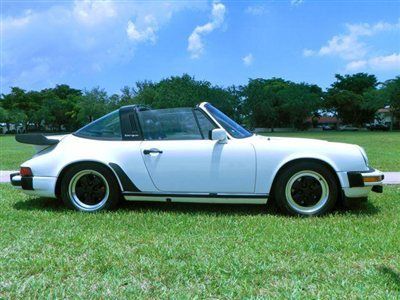 Super clean 1982 porsche 911 sc targa, recent 3.0 liter rebuilt, air cooled