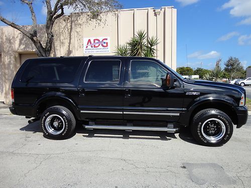 2005 ford excursion limited edition 4x4 diesel suv -- one owner -- florida owned