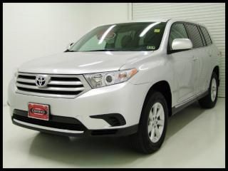 2013 toyota highlander v6, 3 row seating, bluetooth, sat radio, certified!