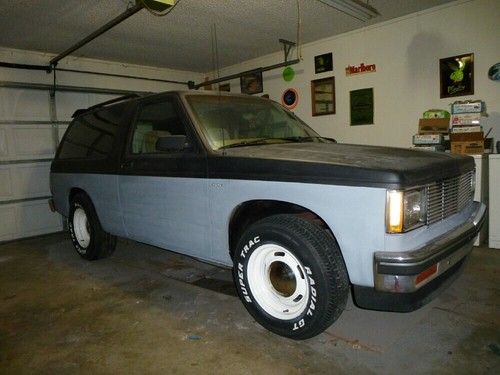 1985 350 s10 2 door blazer project