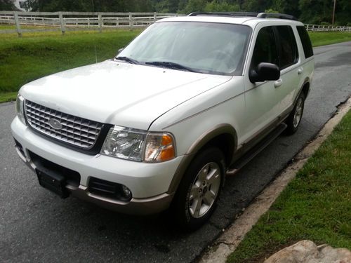 2003 ford explorer eddie bauer sport utility 4-door 4.6l clean, no reserve