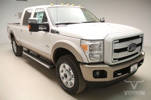 2013 king ranch crew 4x4 fx4 navigation sunroof leather heated 20s aluminum