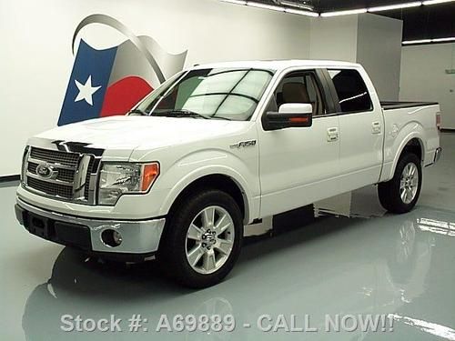 2009 ford f-150 lariat supercrew sunroof nav 20's 55k texas direct auto