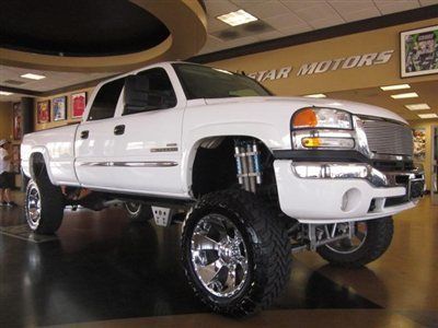 2006 gmc sierra 2500hd slt diesel 4x4 leather only 77k miles