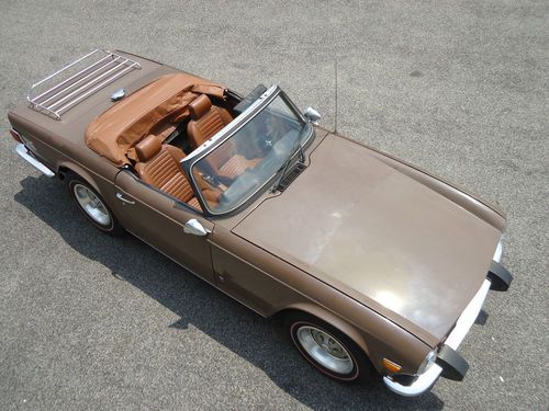 1974 triumph tr6 convertible roadster classic british original condition