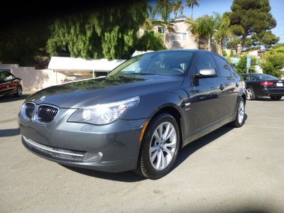 2009 bmw 535i 535xi xdrive x-drive 4x4 loaded gps no reserve salvage w hist pic