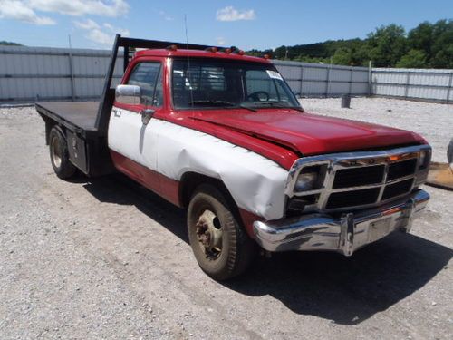 1991 dodge dually 3500 5.9 cummins diesel turbo 5 speed 2 wheel drive 86k miles