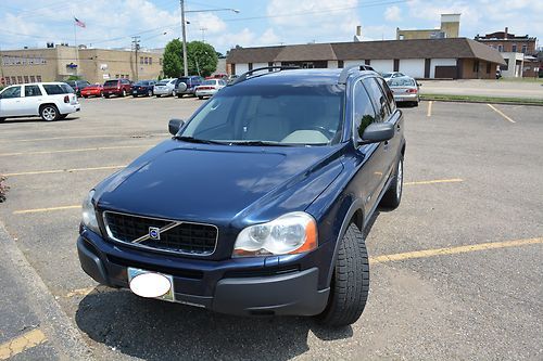 2004 xc90 turbo awd dual air, folding mirrors dvd player w/12" monitor bluetooth